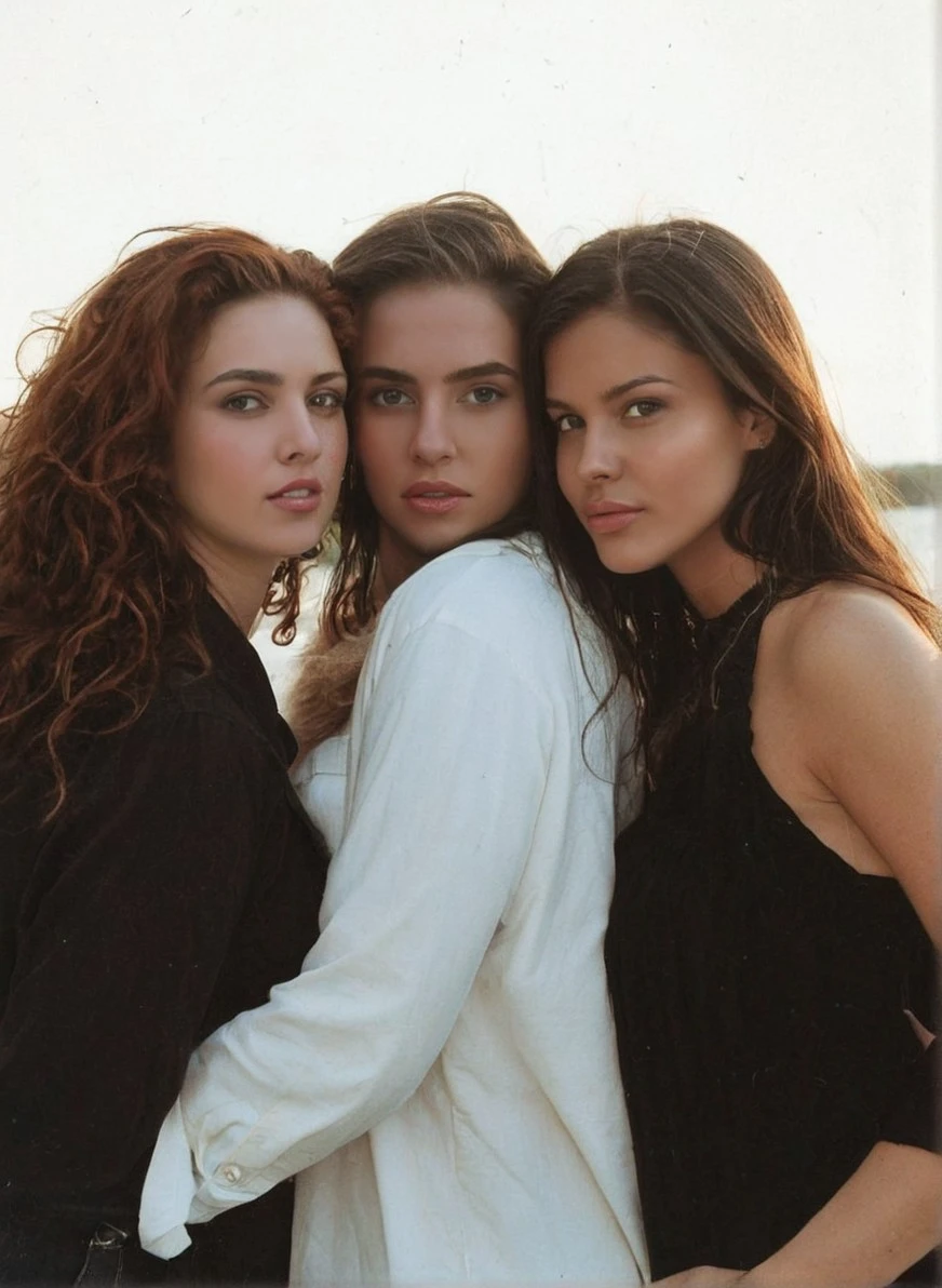Lesbian 3way Pussy Worship