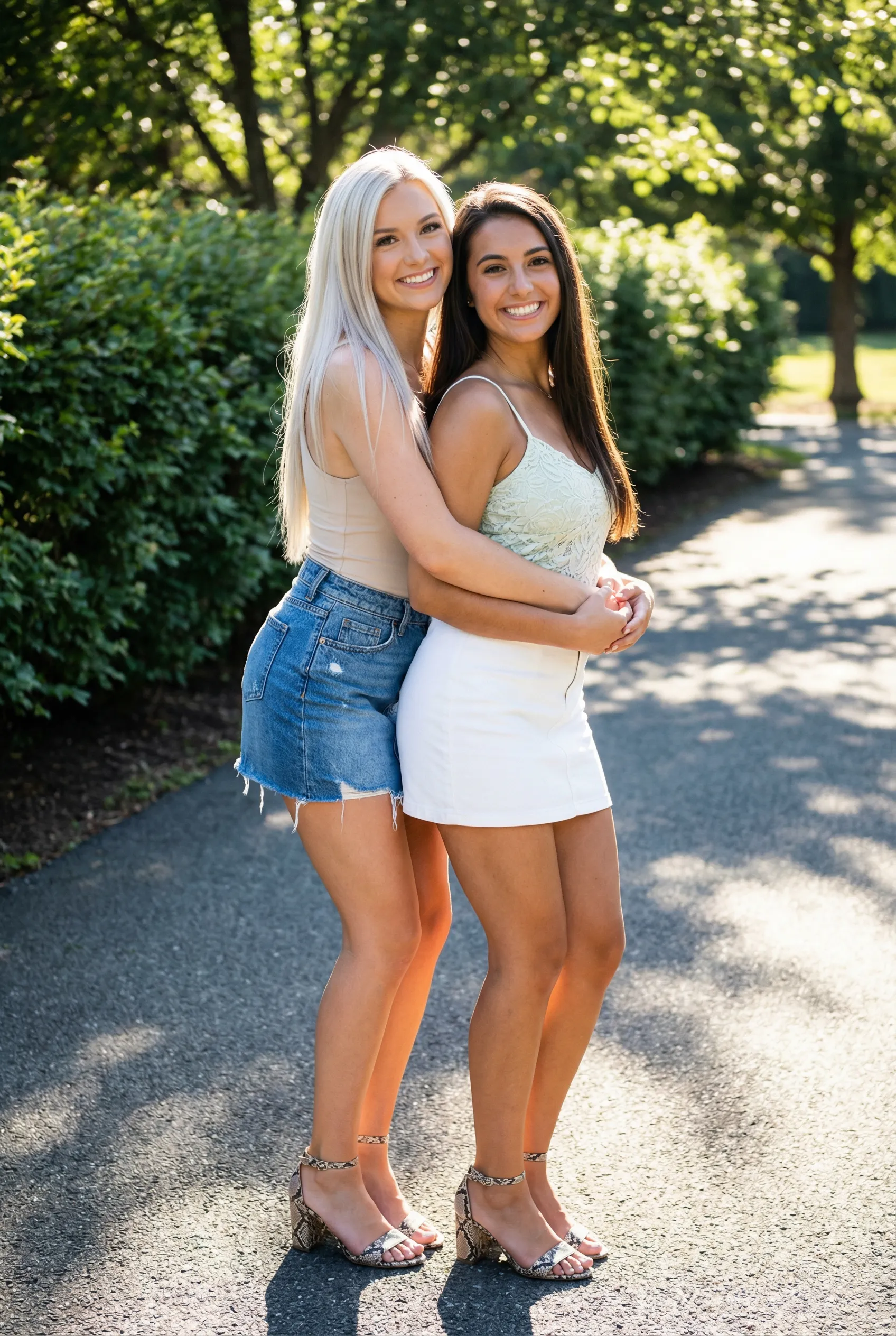 Lesbian grab ass v1